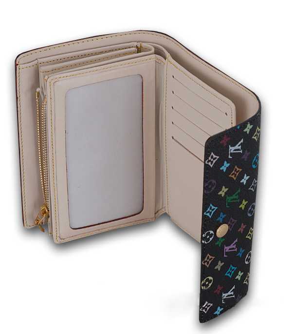 1:1 Copy Louis Vuitton Monogram Multicolore Alexandra Wallet M60084 Replica - Click Image to Close